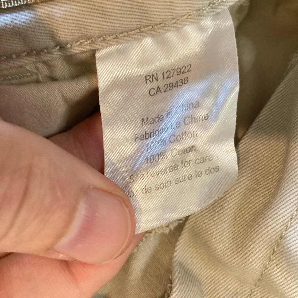 Mountain Khakis Men 34x32 (Fit 32x30) Jackson Hole Wyoming Cotton Twill Chino
